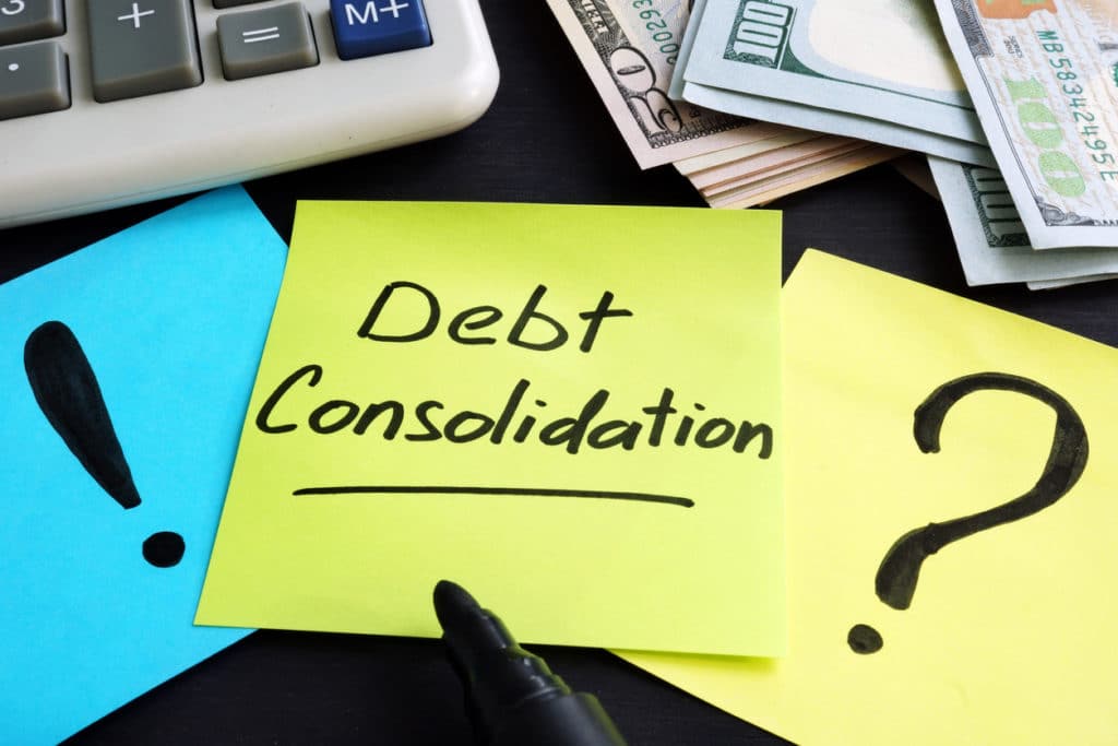 Options for consolidating debt